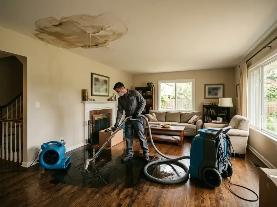 attic-pipe-burst-ceiling-drip-008 — frequently asked questions, Water Damage Restoration & Carpet Care in Tanglewilde, WA